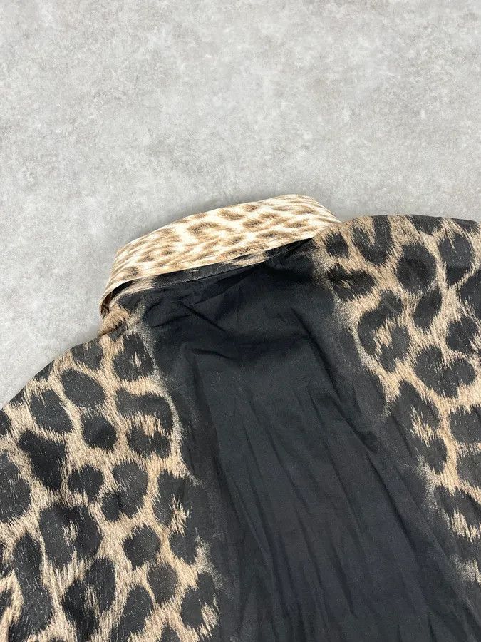 Just Cavalli 2000s Cavalli Leopard Beige Shirt Size US M / EU 48-50 / 2 - 8 Thumbnail