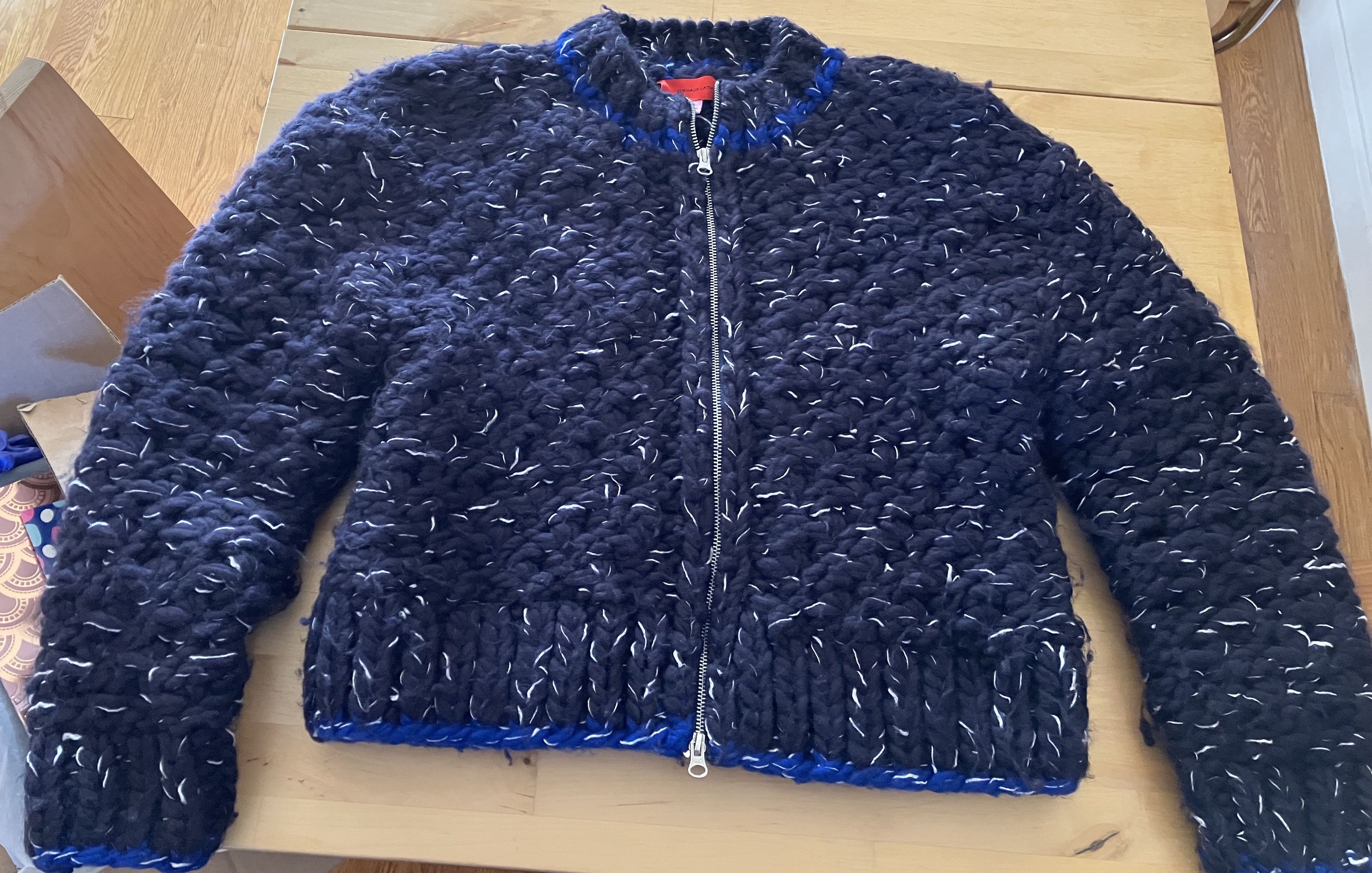 Eckhaus Latta Eckhaus Latta Knitted Bomber Size US XS / EU 42 / 0 - 7 Thumbnail
