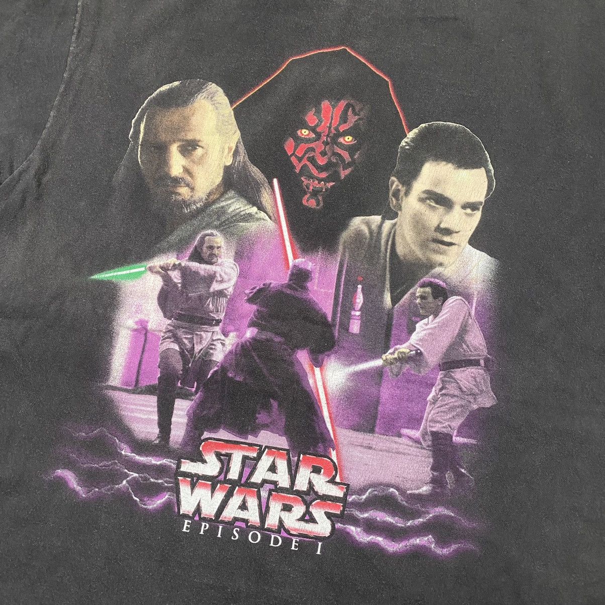 Star Wars Grail 90s Star Wars Jedi Vs Sith Episode One Tee Size US XL / EU 56 / 4 - 5 Thumbnail
