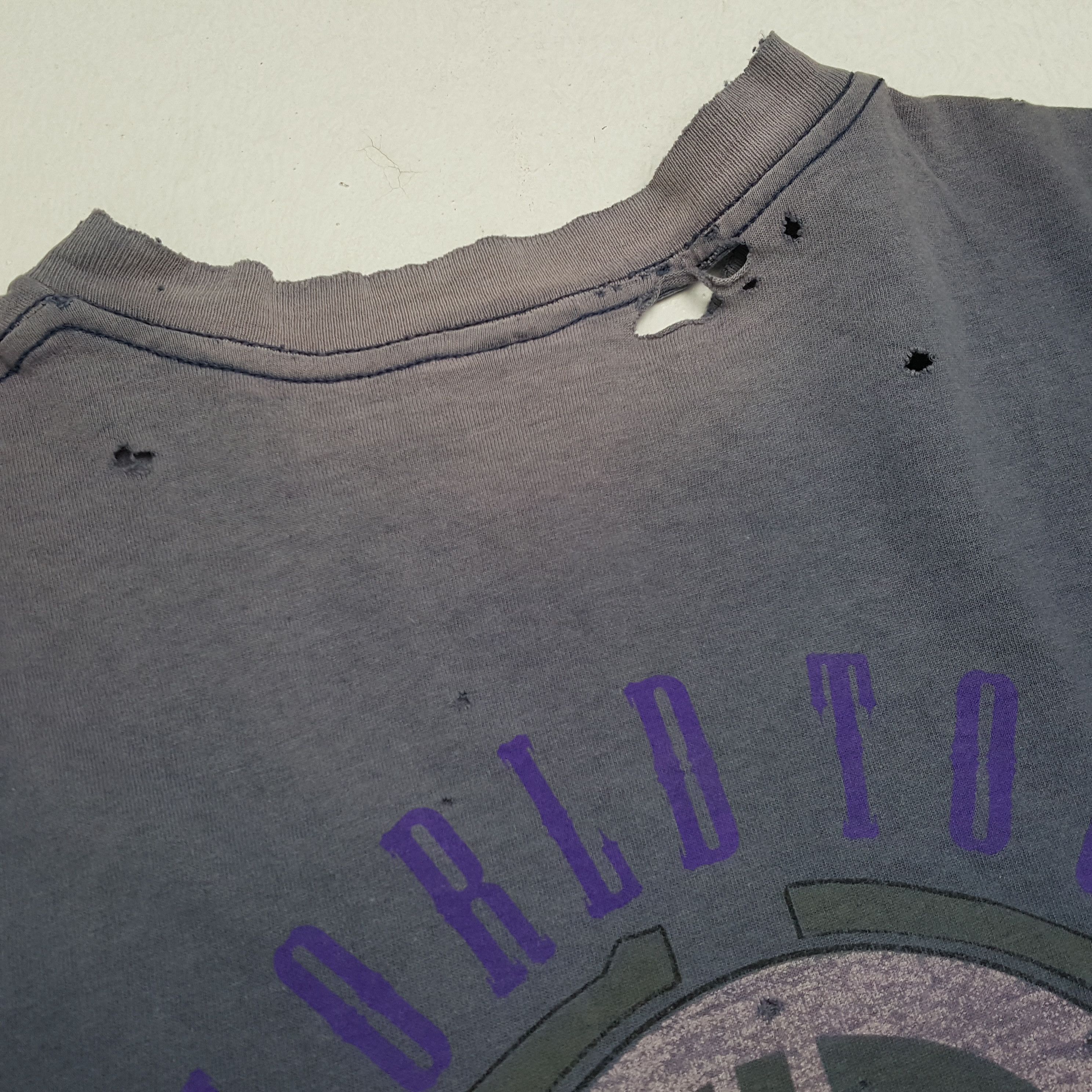 Band Tees × Vintage Vintage EMERSON LAKE & PALMER English Rock Supergroup Tees Size US L / EU 52-54 / 3 - 8 Thumbnail