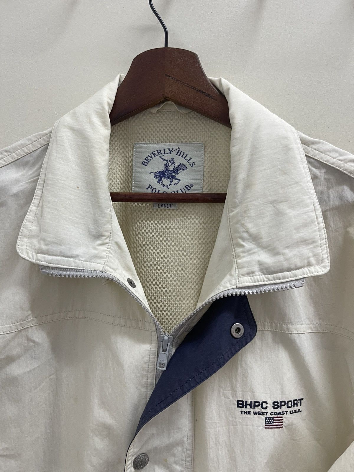 Beverly Hills Polo Club Vintage BHPC Sport Bomber Jacket Size US M / EU 48-50 / 2 - 11 Thumbnail