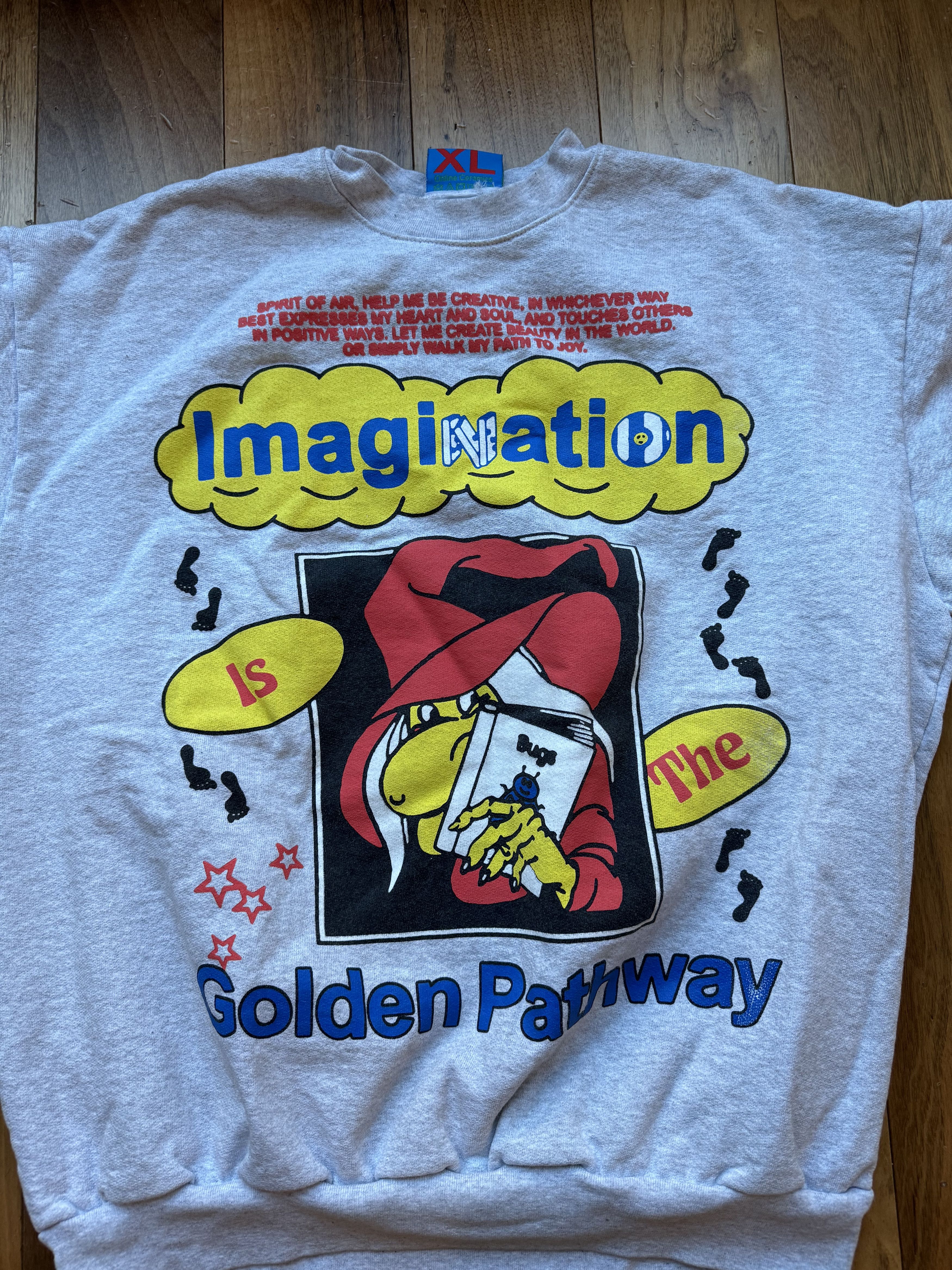 Online Ceramics Online Ceramics Imagination Golden Pathways Sweatshirt Size US XL / EU 56 / 4 - 2 Thumbnail