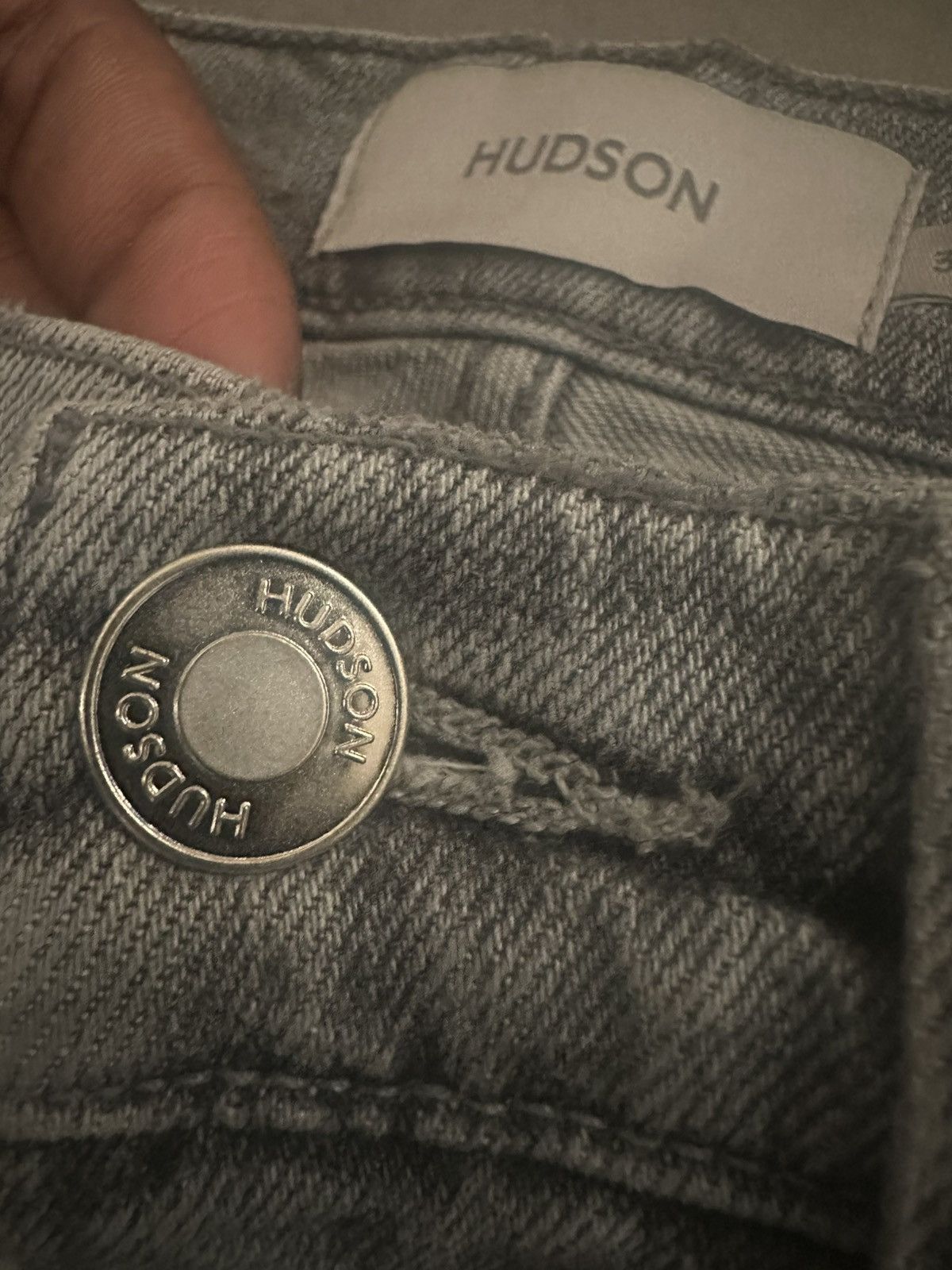 Hudson Grey Hudson Jeans Size US 30 / EU 46 - 3 Thumbnail