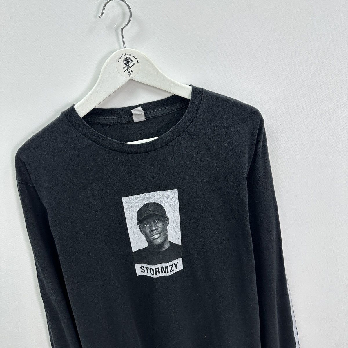 Rap Tees Vintage 00s Stormzy Where Do You Know Me From longsleev rap Size US M / EU 48-50 / 2 - 4 Thumbnail