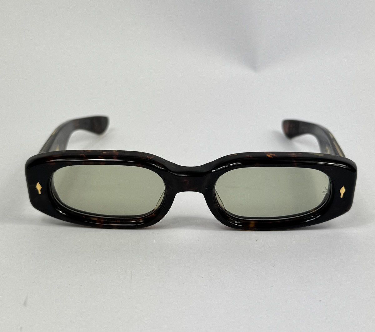 Jacques Marie Mage UMIT BENAN HULYA OVAL FRAME ACETATE SUNGLASSES 70/150 Size 32 - 3 Thumbnail