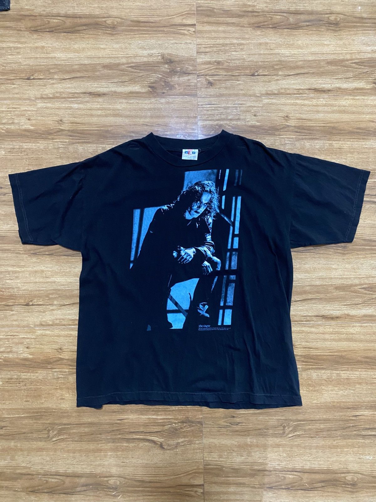 Vintage Rare!! The crow Brandon Lee (1994) T-shirt Size US L / EU 52-54 / 3 - 1 Thumbnail