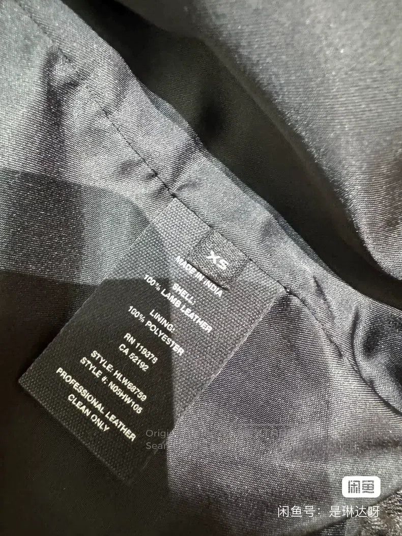 Helmut Lang Helmut Lang Pilot Leather Jacket Genuine Leather Size US XS / EU 42 / 0 - 4 Thumbnail