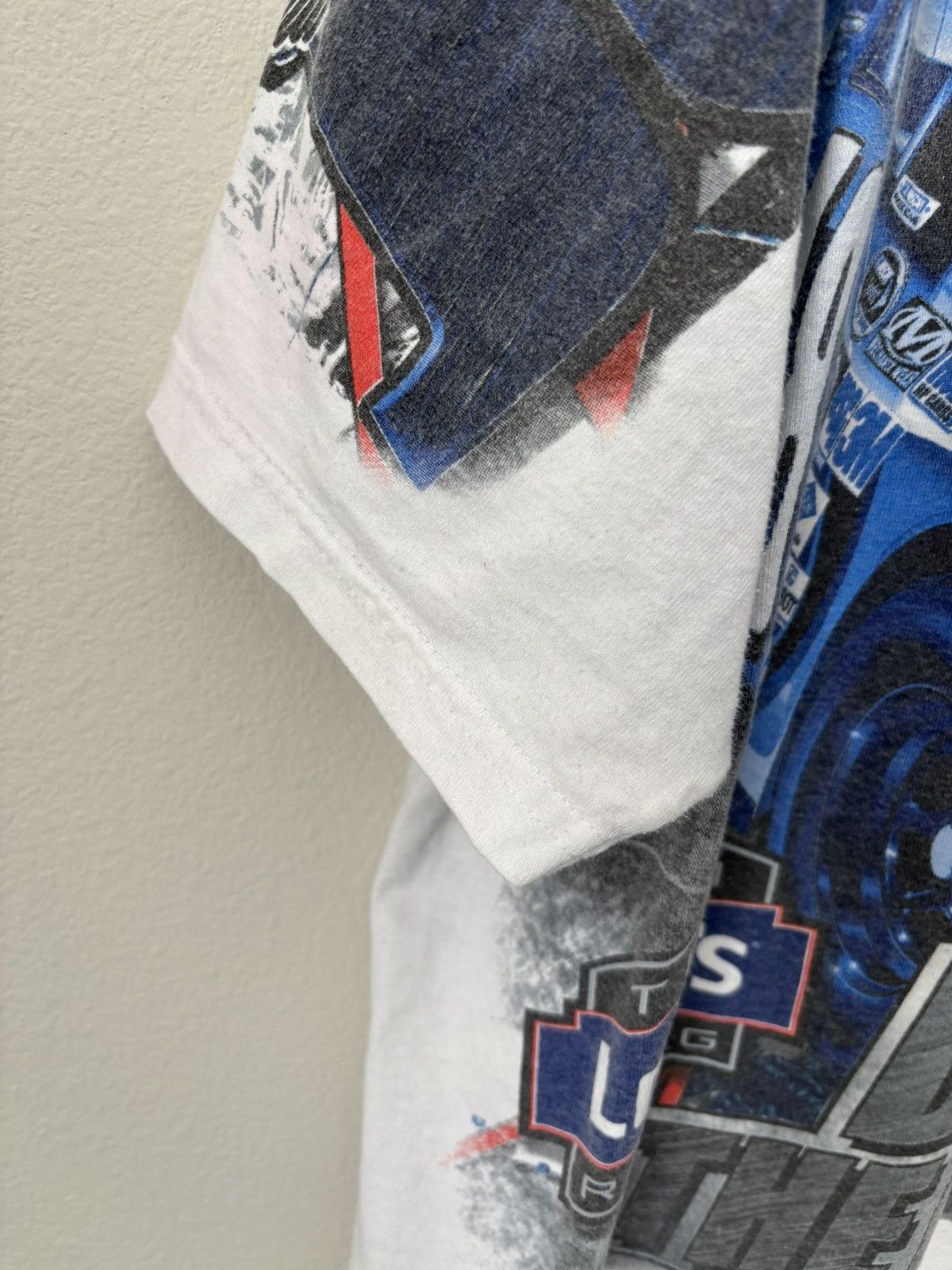 Chase Authentics Vintage Nascar Jimmie Johnson All over print Racing T-Shirt Size US XXL / EU 58 / 5 - 10 Thumbnail