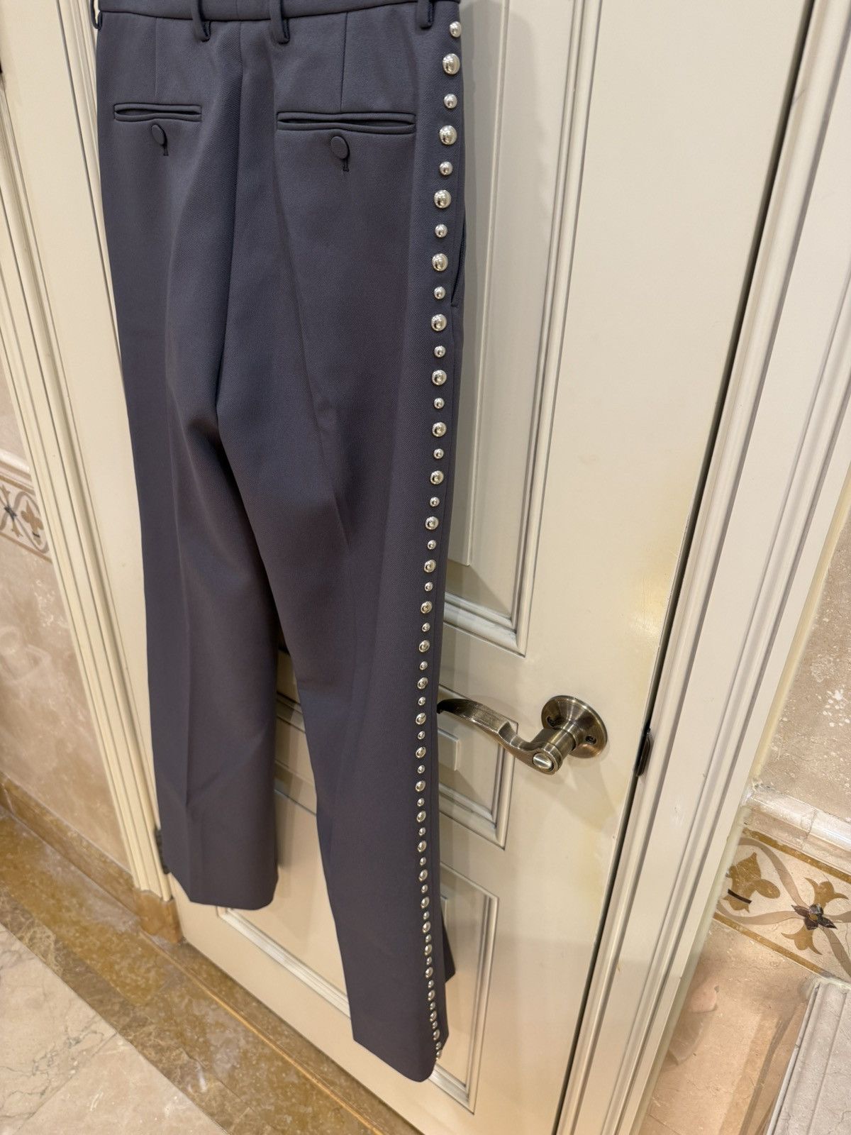Gucci Stud sides fluid drill pants size46 Size US 30 / EU 46 - 10 Thumbnail