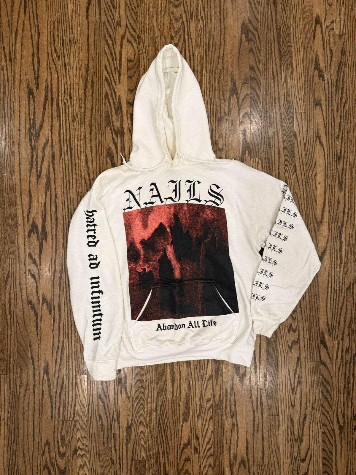 Other RARE!! NAILS | Abandon All Life Hoodie - Medium Size US M / EU 48-50 / 2 - 1 Thumbnail