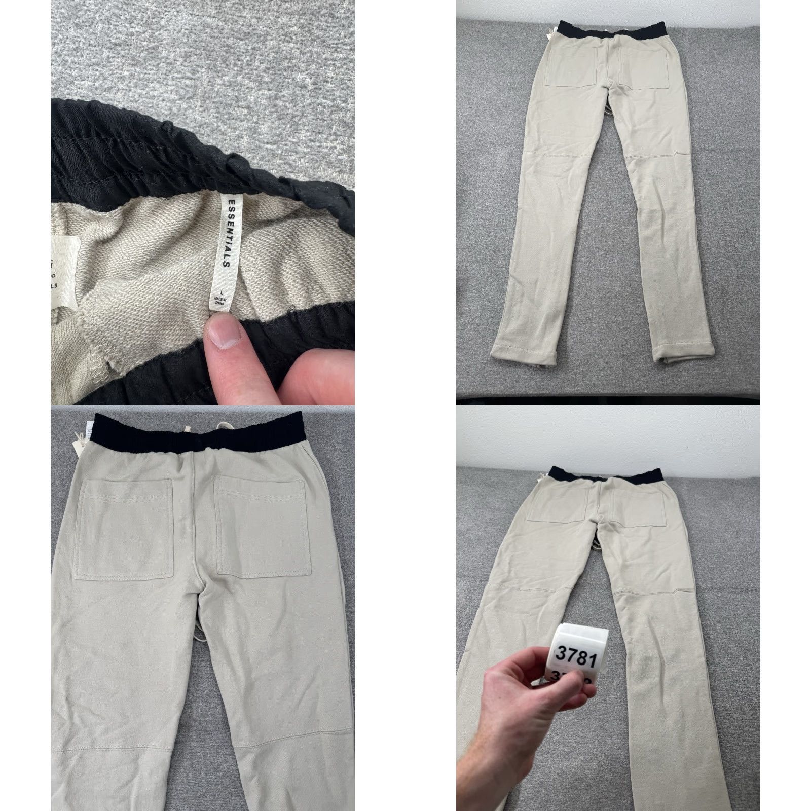 Fear of God Fear of God Sweatpants PacSun Adult Large Beige 32" Size US 33 - 8 Thumbnail