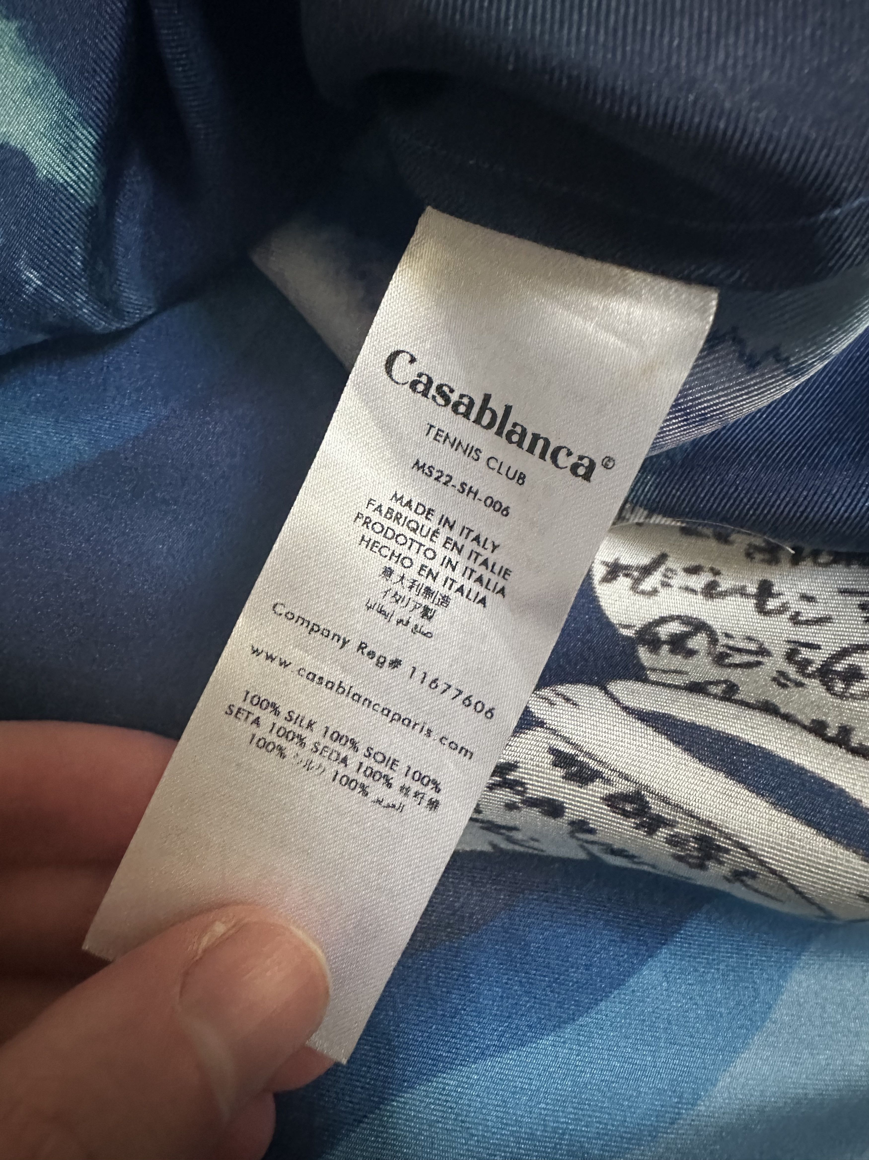 Casablanca Casablanca Silk Japan Racing Shirt Size US M / EU 48-50 / 2 - 7 Thumbnail