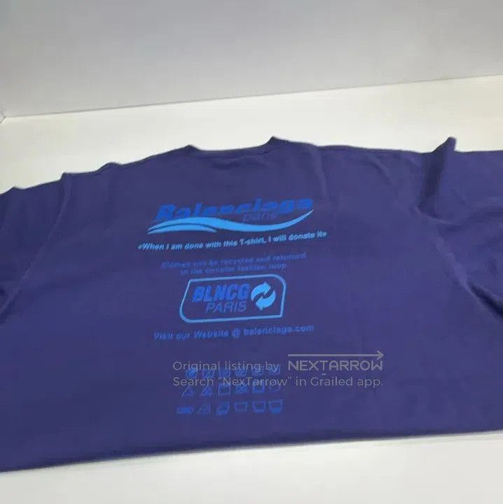 Balenciaga Balenciaga FW21 Retro Logo Loose Fit T. Size US XS / EU 42 / 0 - 8 Thumbnail