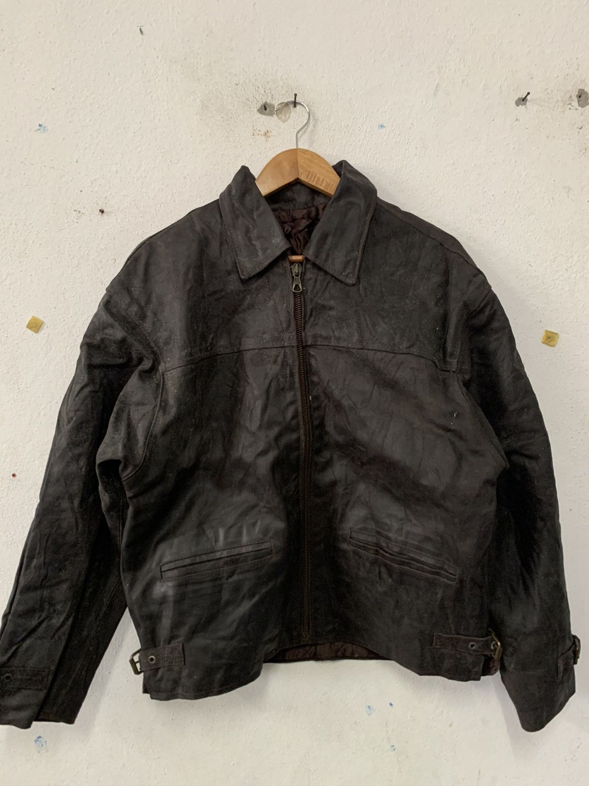Vera Pelle × Vintage Vintage 80s Vera pelle Leather Size US M / EU 48-50 / 2 - 1 Thumbnail