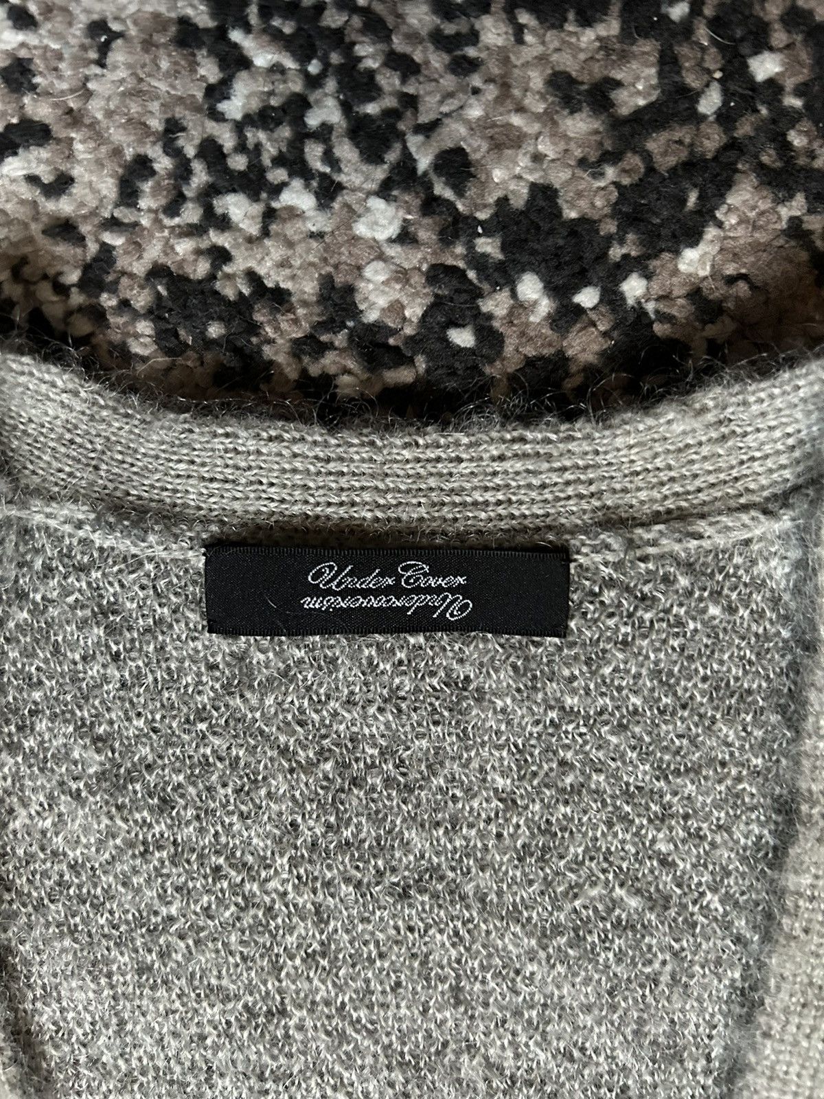 Undercover AW15 No (B)orders Mohair Cardigan Size US M / EU 48-50 / 2 - 2 Thumbnail