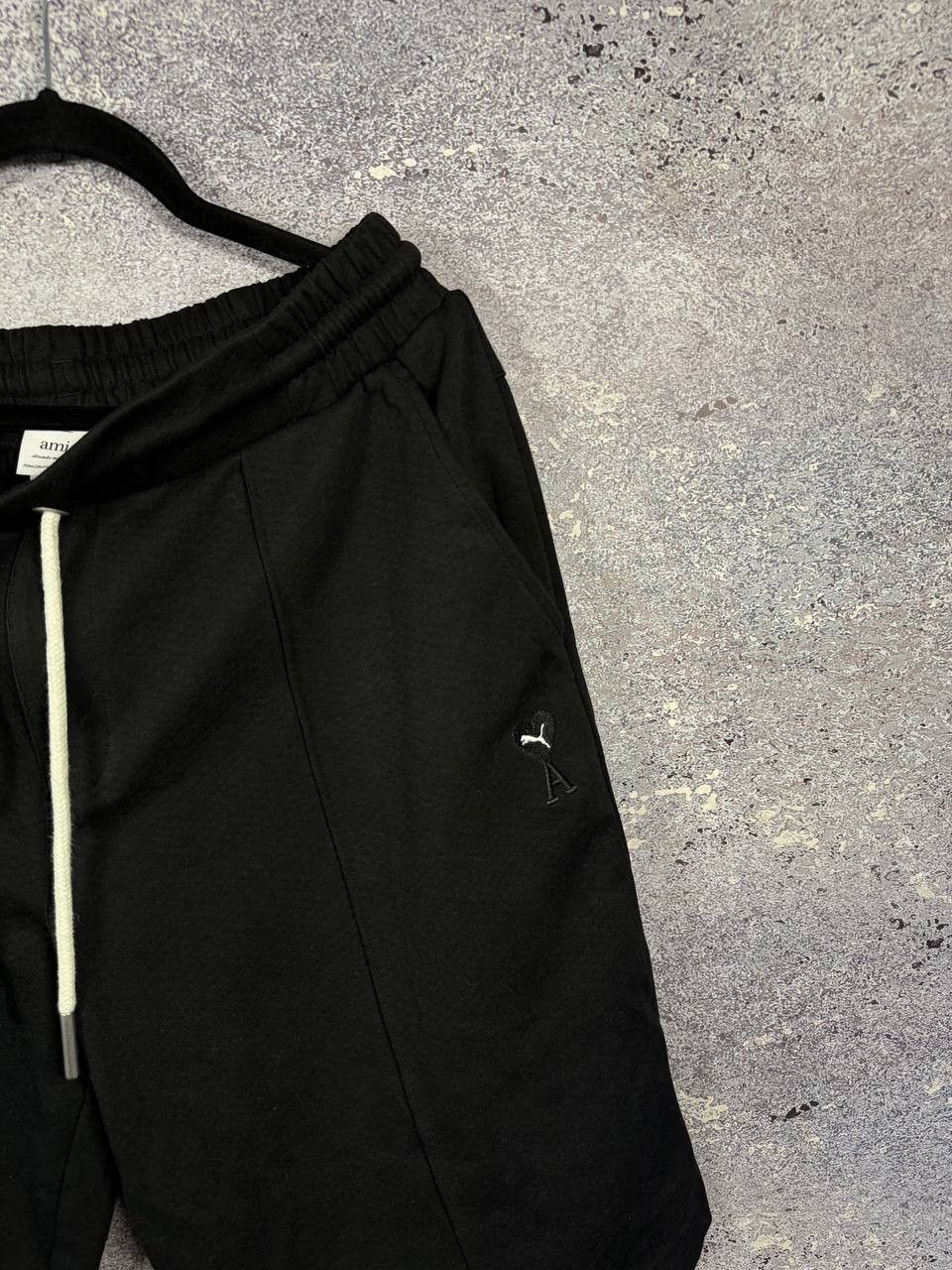 AMI Puma x AMI Black Heart ACE Puma Logo Drawstring Short Large Size US 34 / EU 50 - 2 Thumbnail