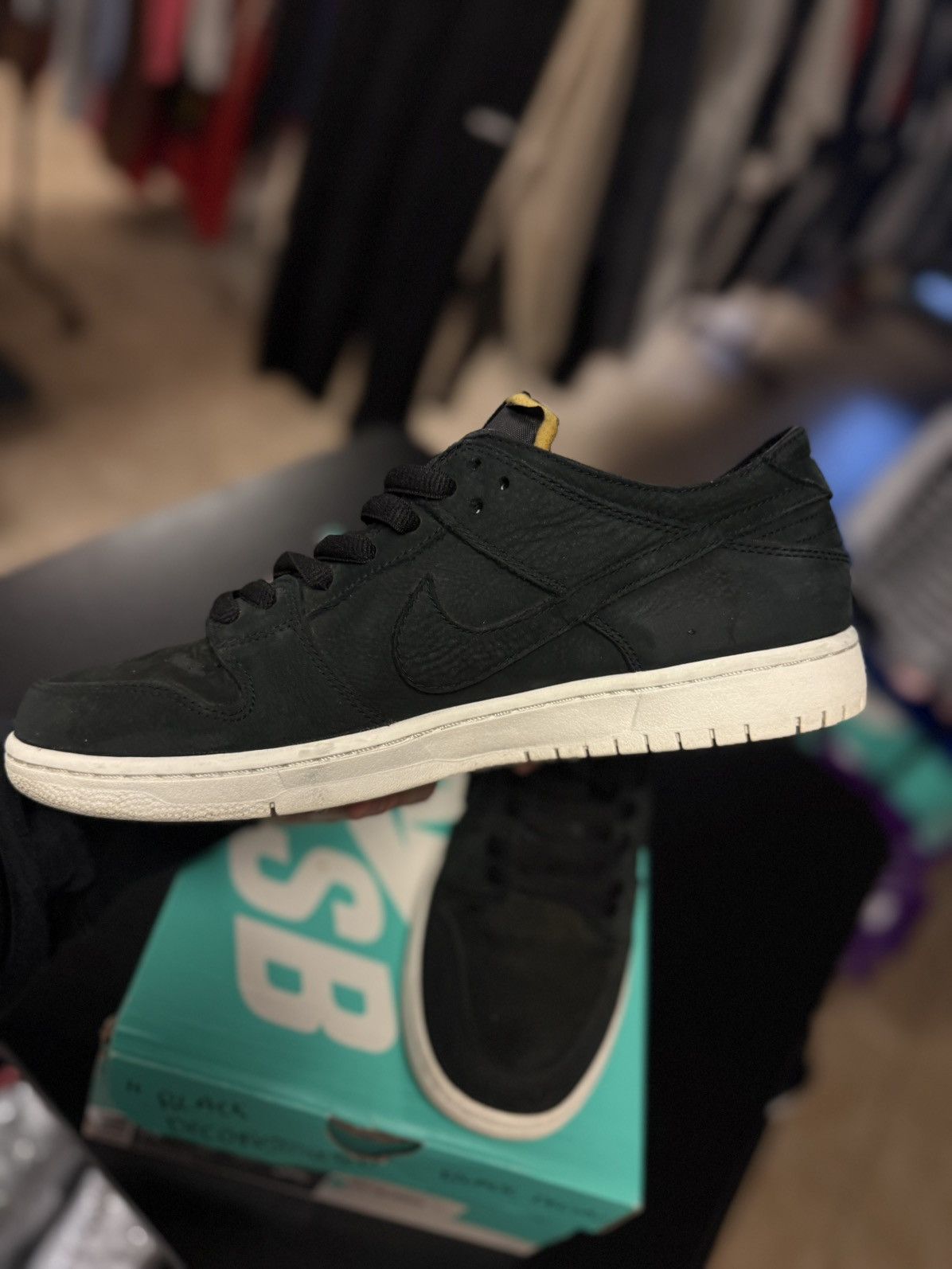 Nike Size 11- 2018 Men's Nike Dunk Pro Decon SB Low Black Size US 11 / EU 44 - 7 Thumbnail