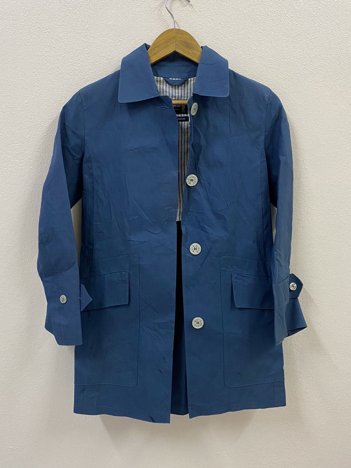 Mackintosh Mackintosh Cotton Rubber Jacket Size S / US 4 / IT 40 - 1 Thumbnail