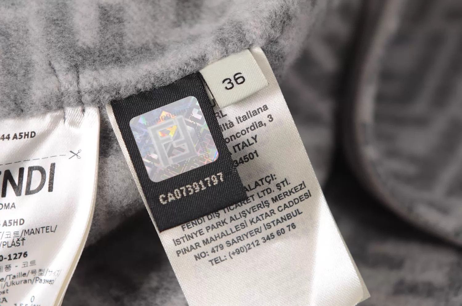 Fendi Fendi All-Over Print Overcoat Size XS / US 0-2 / IT 36-38 - 6 Thumbnail