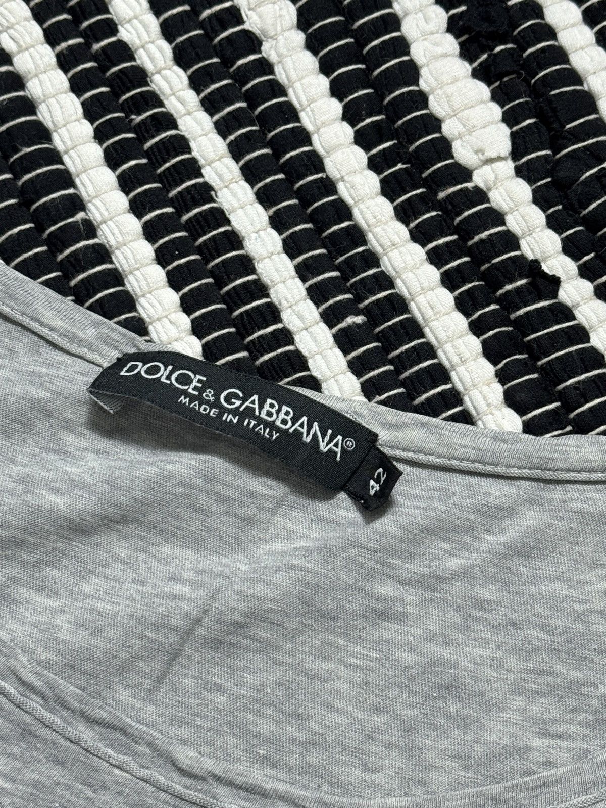 Dolce & Gabbana VINTAGE DOLCE&GABBANA 2000s TANK TOP Size M / US 6-8 / IT 42-44 - 5 Thumbnail