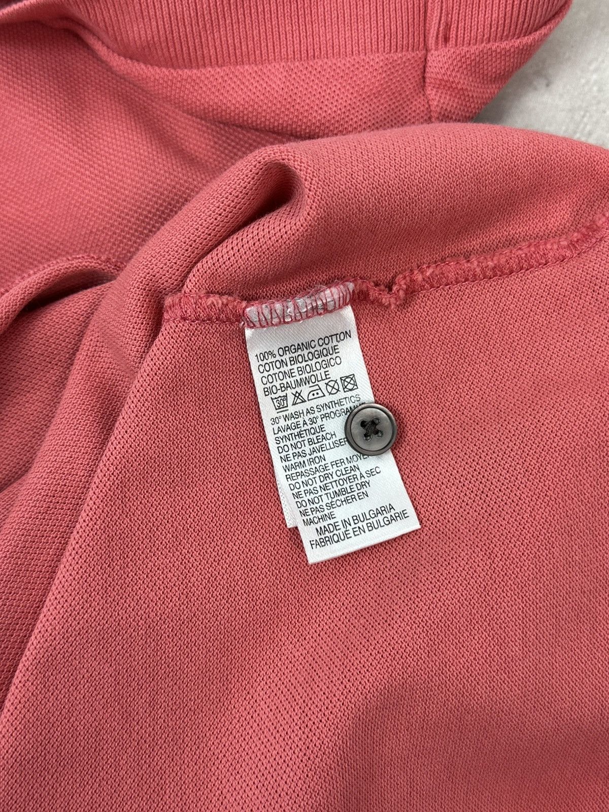 Paul Smith PS Paul Smith Logo Men’s Coral Cotton Short Sleeve Polo Size US L / EU 52-54 / 3 - 8 Thumbnail