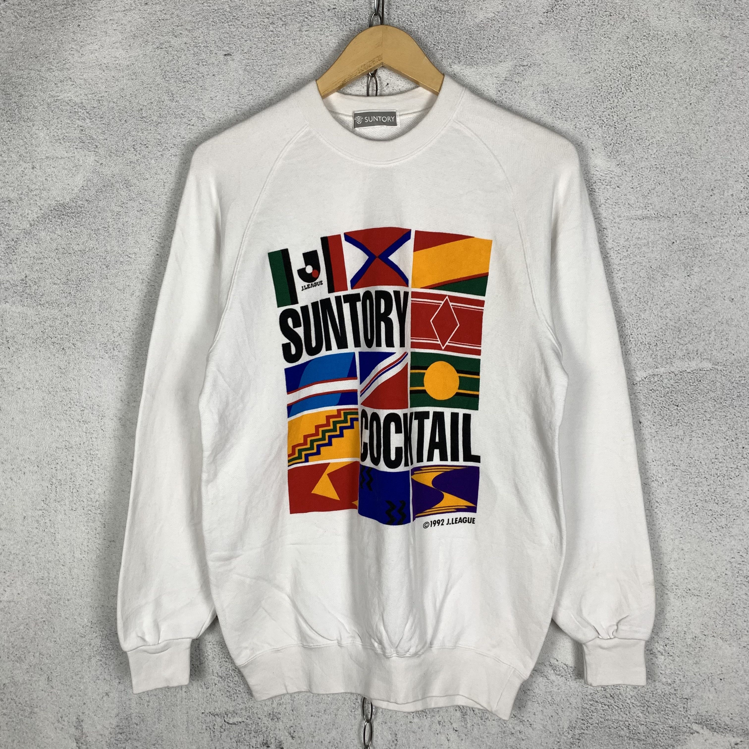 Vintage Vintage Suntory J-League Sweatshirt Crewneck Size US S / EU 44-46 / 1 - 1 Thumbnail
