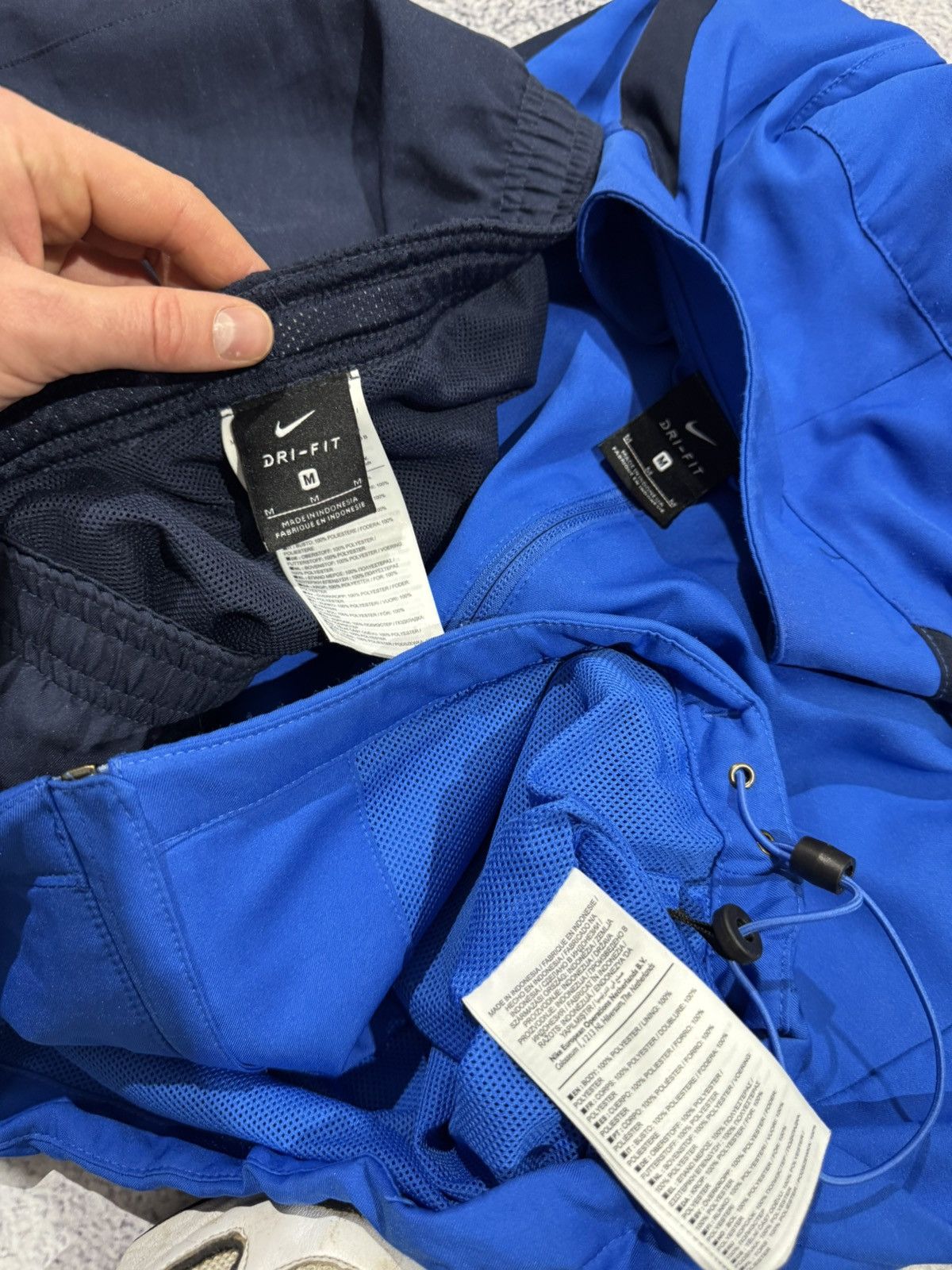 Nike × Vintage Vintage Nike tracksuits nylon jacket and pants men’s M Y2K Size 36R - 12 Thumbnail