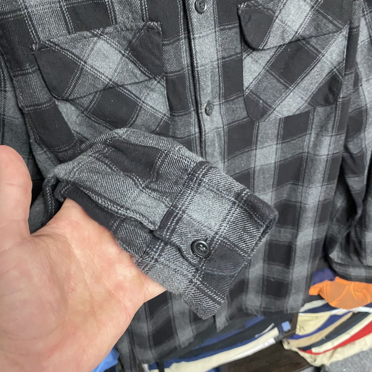 Allsaints Designer Allsaints Basic Multipocket button up overshirt Size US S / EU 44-46 / 1 - 5 Thumbnail