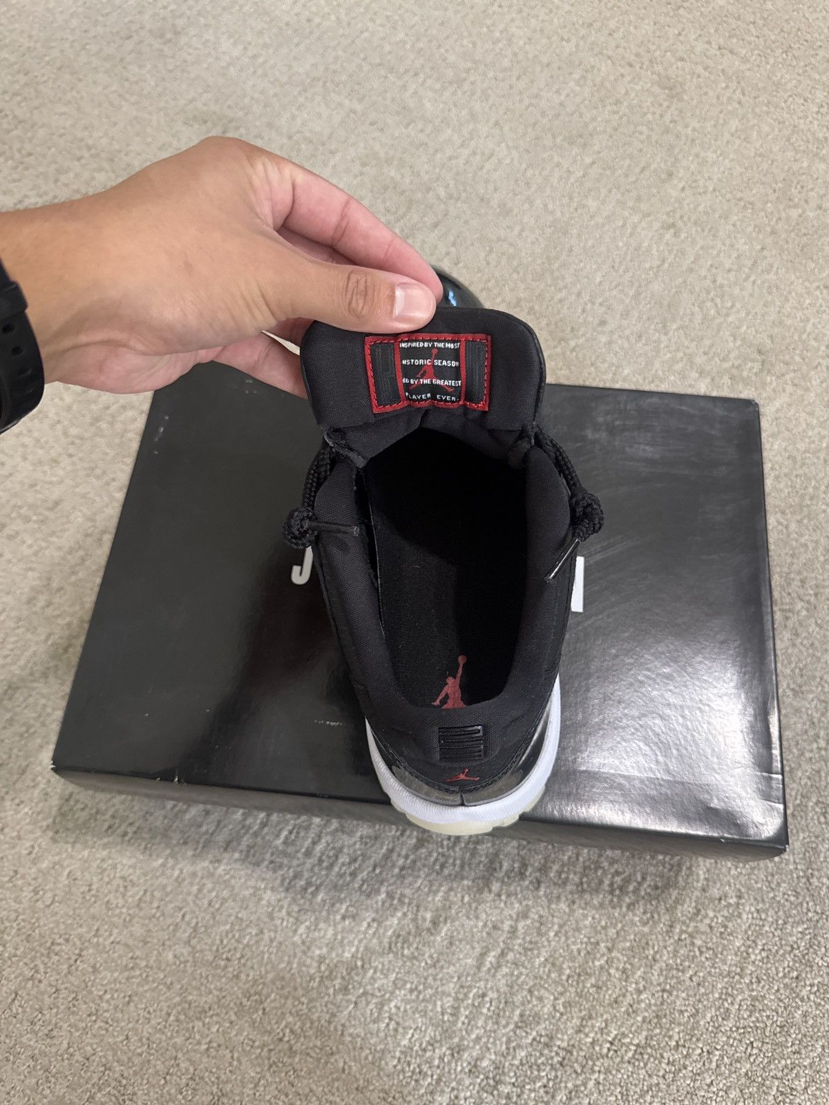 Jordan Brand Jordan 11 Retro Low 72-10 Size US 10 / EU 43 - 5 Thumbnail