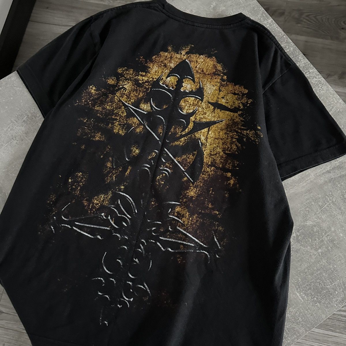 Band Tees Vintage 00s y2k Hypocrisy washed tee extreme divinty metal Size US M / EU 48-50 / 2 - 2 Thumbnail