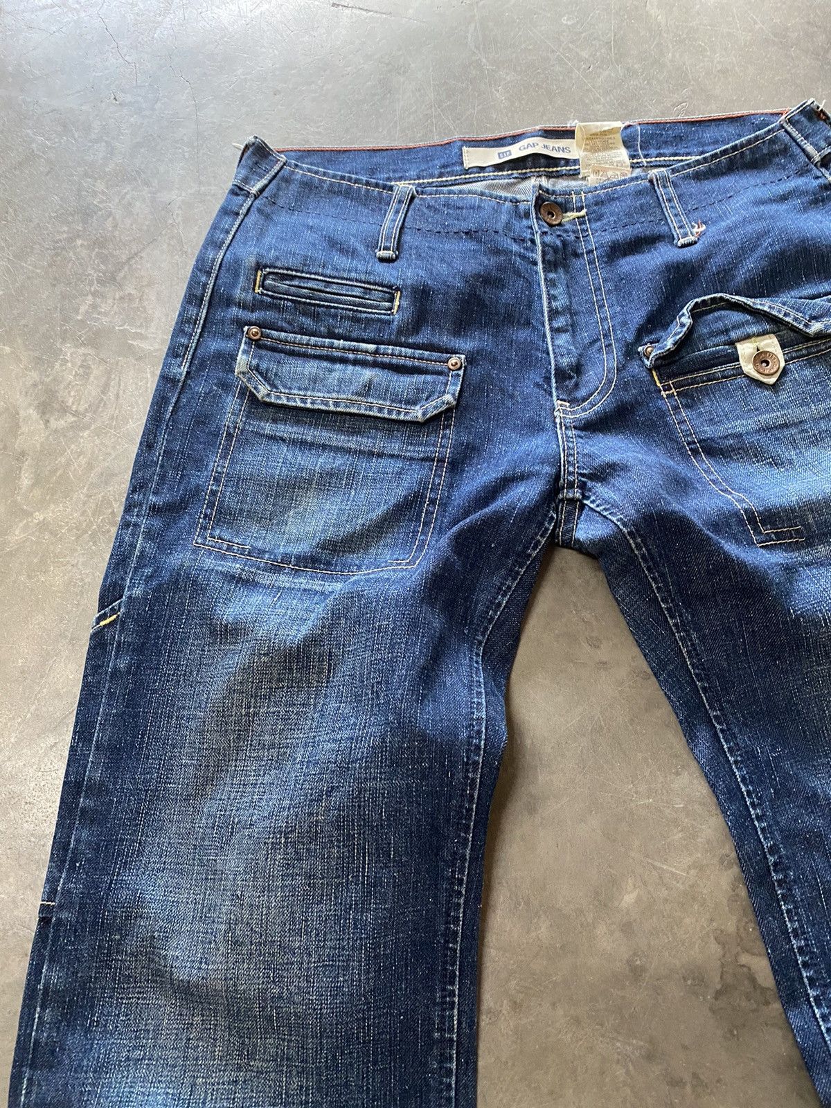 Gap × Japanese Brand Baggy Jeans Vintage Gap Carpenter Pants Size US 31 - 7 Thumbnail