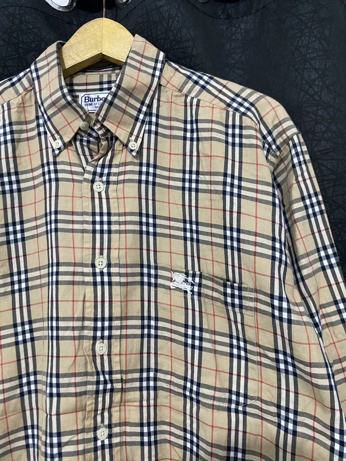 Burberry Vintage Burberry Nova Check Shirt Size US M / EU 48-50 / 2 - 2 Thumbnail