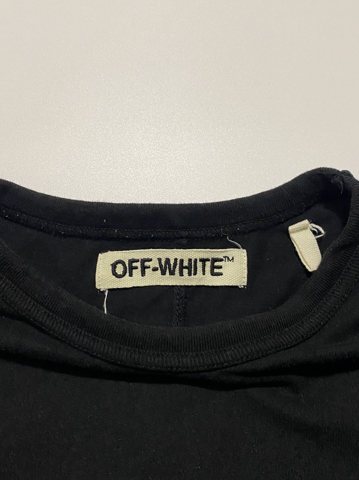 Off-White Off White - OG Diagonal Brushed T-Shirt Size US M / EU 48-50 / 2 - 12 Thumbnail