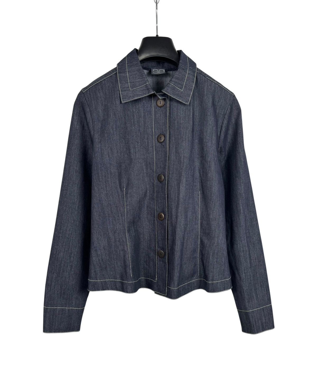 Other Sassenbach Denim Cotton Jacket Button Up size DE34 IT40 Size S / US 4 / IT 40 - 9 Thumbnail