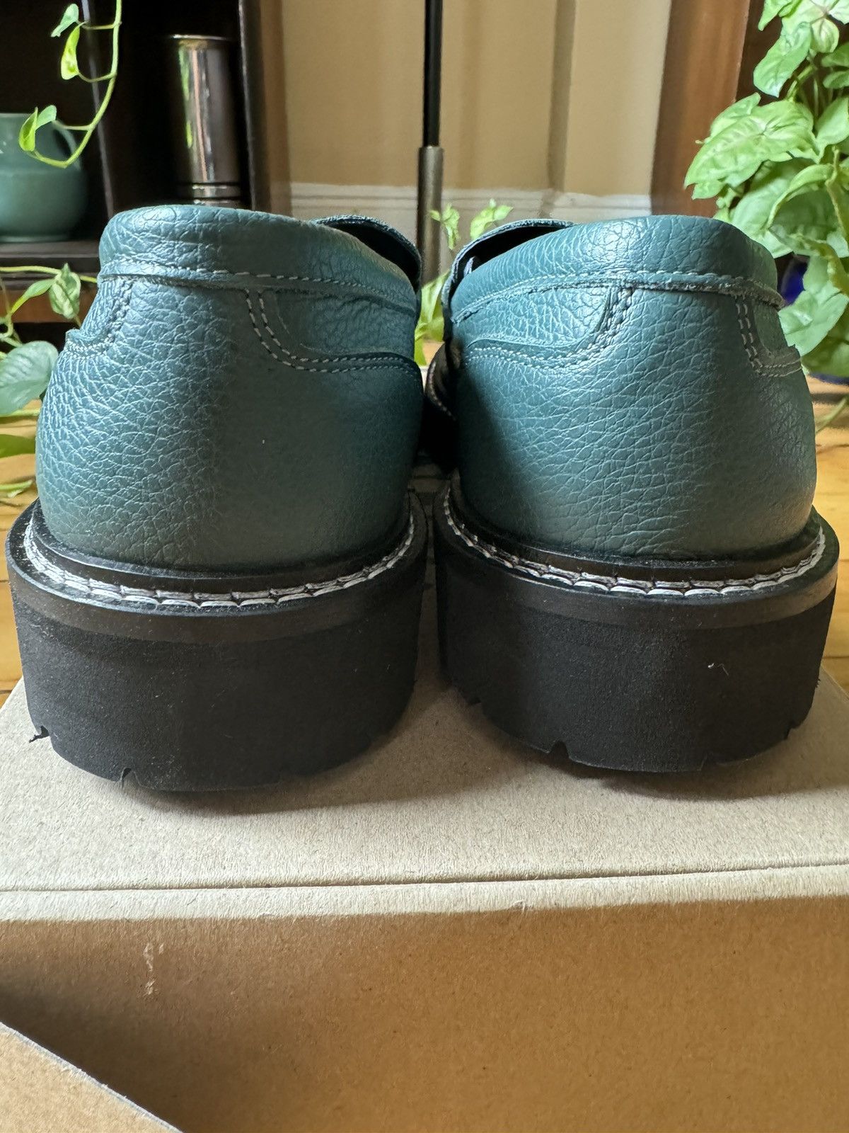 VINNY's Vinny’s Le Club Snaffle Bit Loafer Basil Green Size US 9 / EU 42 - 2 Thumbnail