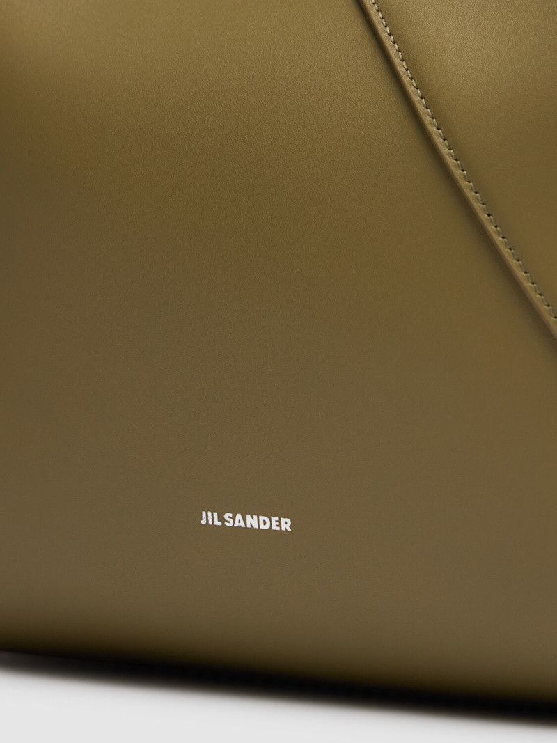 Jil Sander o1w1db10825 Size: OS / Leather Shoulder Bag in Khaki Size ONE SIZE - 4 Thumbnail