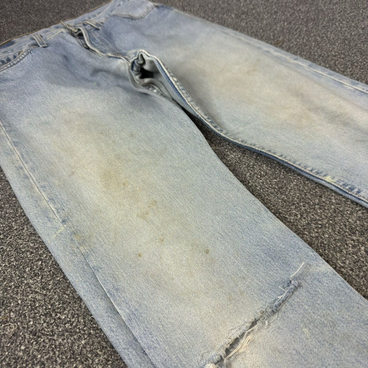 Levi's Vintage Clothing Vintage 1998 Levis 501 Aging Faded Dirty Denim Made in USA Size US 32 / EU 48 - 6 Thumbnail
