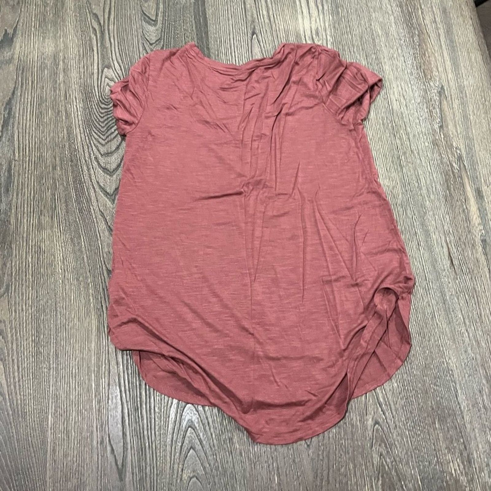 Vintage Maurices Short Sleeve Top T-Shirt Crew Tee Curved Hem Size M Size M / US 6-8 / IT 42-44 - 2 Thumbnail
