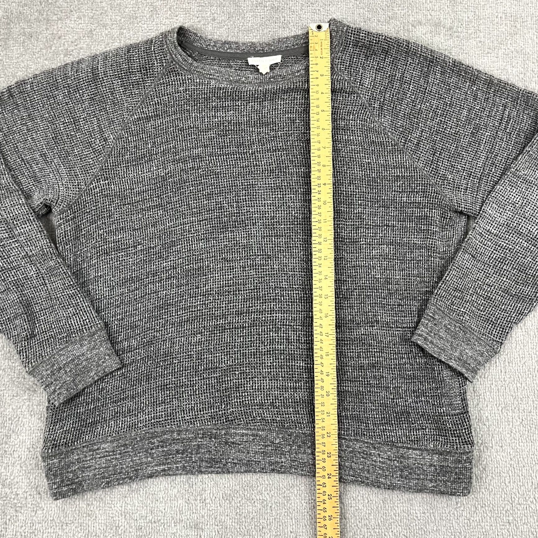 Eileen Fisher Eileen Fisher Sweater Women’s Medium Gray Cotton Stretch Crew Pullover Lightweight Breathable Casual Size M / US 6-8 / IT 42-44 - 4 Thumbnail