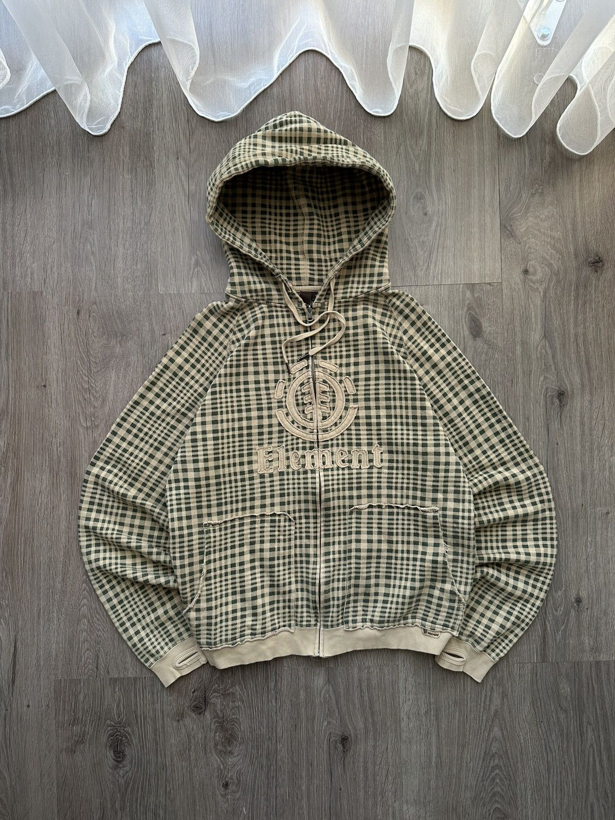 image of Skategang Element Skateboard Y2K Style Hoodie, Men's (Size Medium)