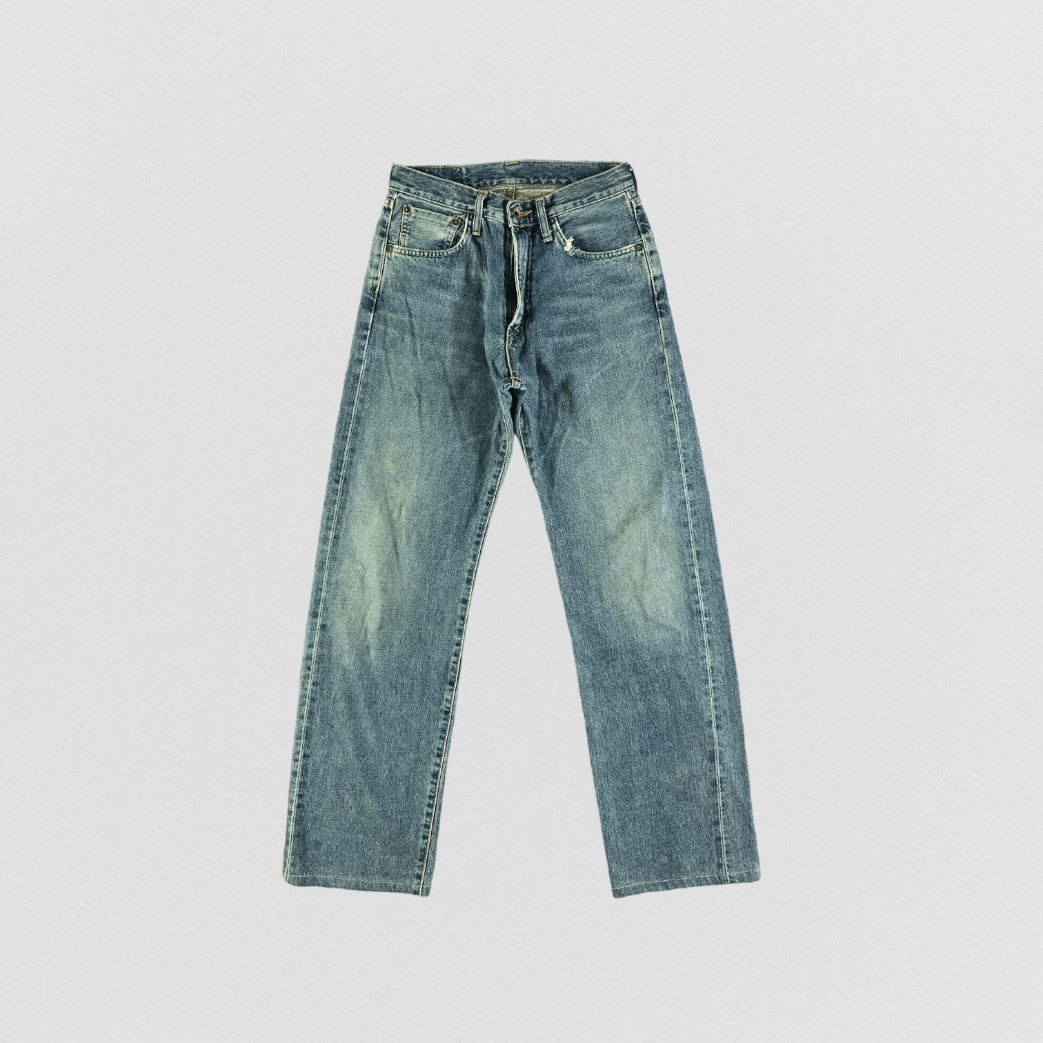 Edwin × Vintage Vintage Blue Wash Edwin 505 Selvedge Jeans-JM3642 Size 28" / US 6 / IT 42 - 1 Thumbnail