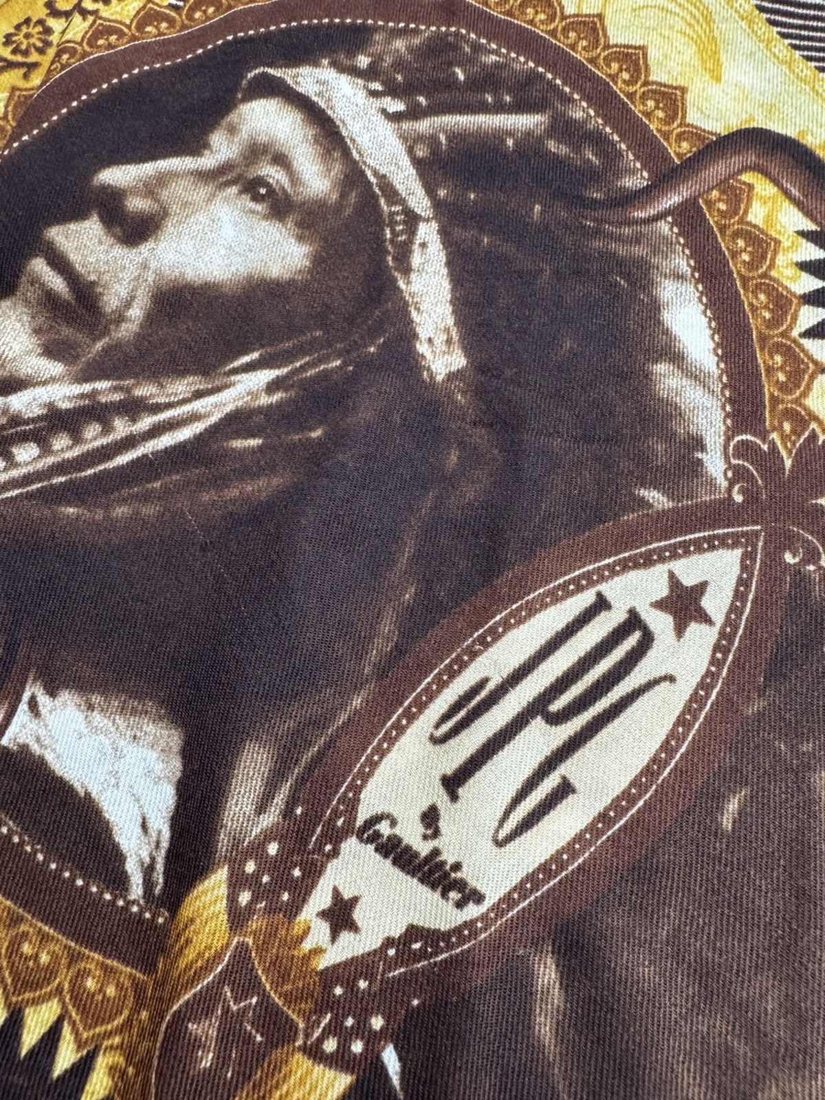 Jean Paul Gaultier Jean Paul Gaultier Vintage Mesh Indian Printed Skirt Size 40 Size 27" / US 4 / IT 40 - 8 Thumbnail