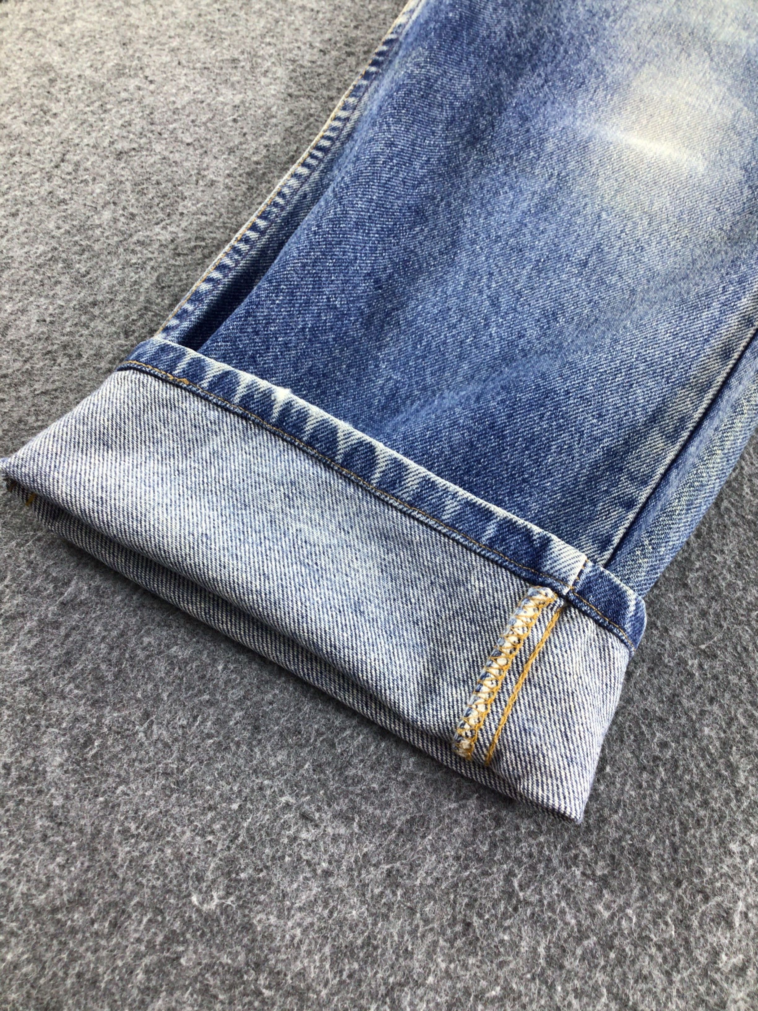 Levi's Vintage Levis 510 Jeans Dirty Stone Wash Denim -J536 Size US 35 - 7 Thumbnail