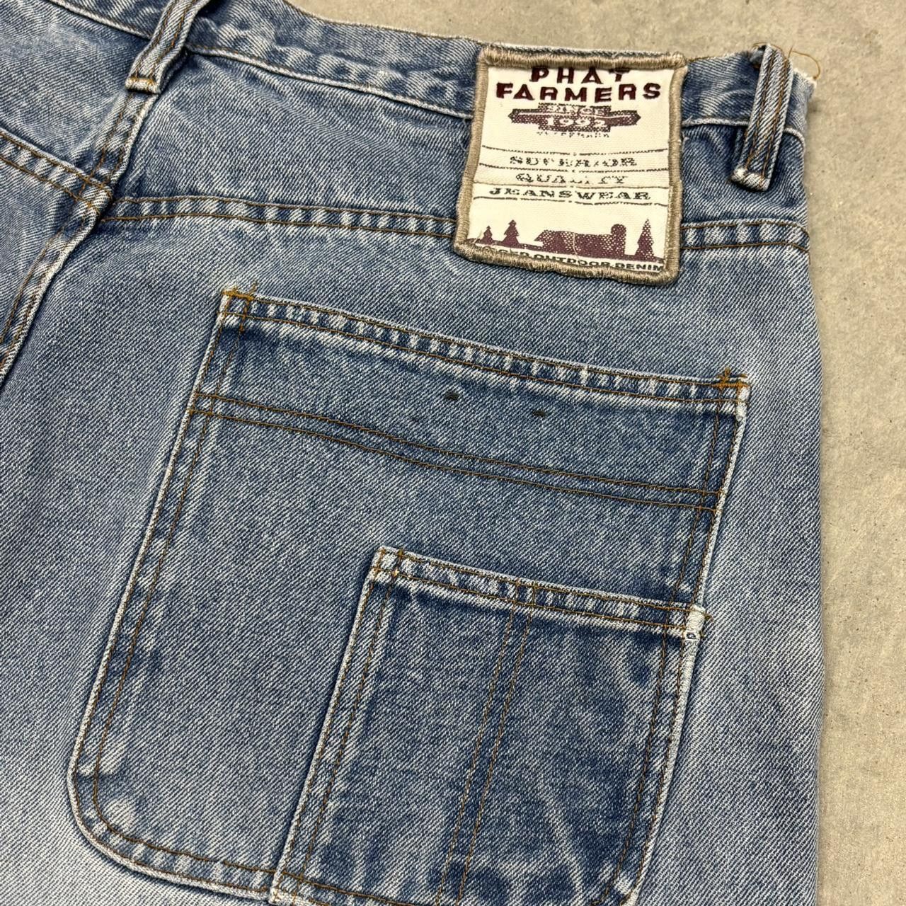 Phat Farm Y2K Phat Farm Baggy Jorts Size US 36 / EU 52 - 5 Thumbnail