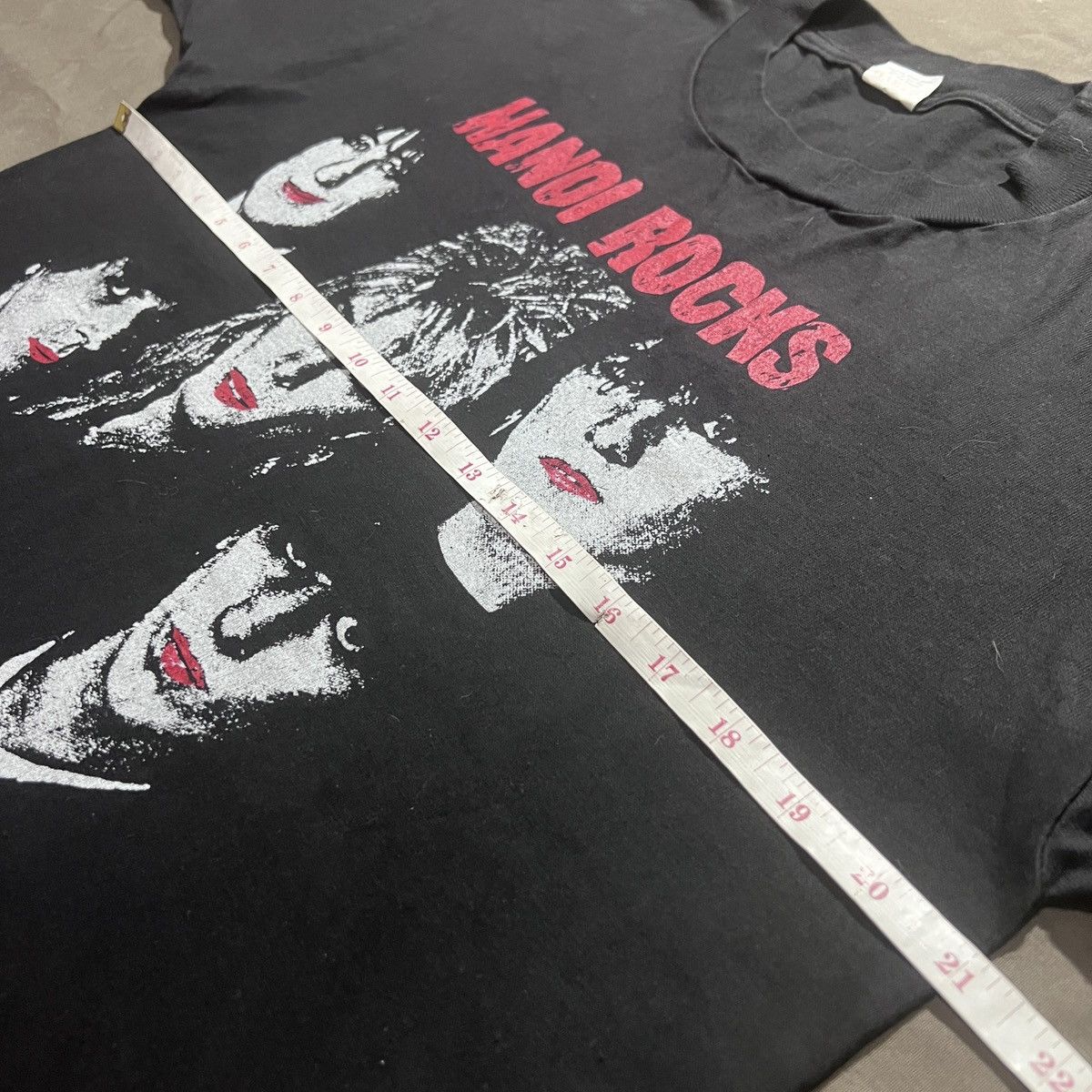 Band Tees Vintage 90s Hanoi Rocks Promo Tee L Glam metal Size US L / EU 52-54 / 3 - 11 Thumbnail