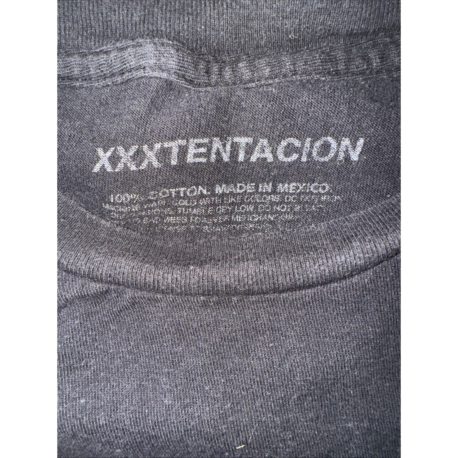 Band Tees × Vintage XXXTentacion Graphic T-Shirt Black Medium 18x27 Tribute Rap Size US M / EU 48-50 / 2 - 4 Thumbnail