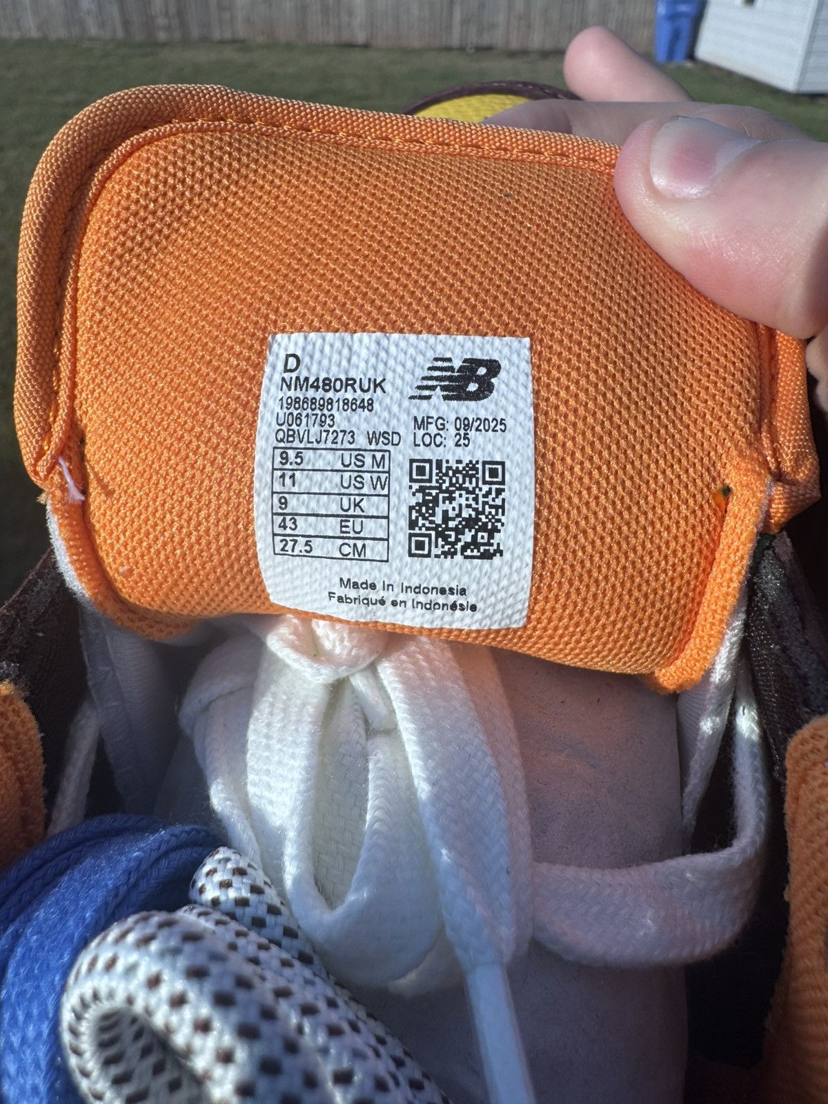 New Balance Rukus x New Balance “Mallard Duck” 480 in-store box Size US 9.5 / EU 42-43 - 8 Thumbnail