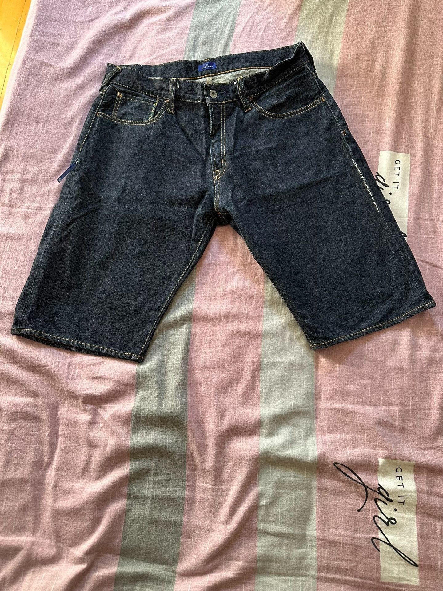 Vanquish Vanquish Denim Shorts Size US 34 / EU 50 - 1 Thumbnail