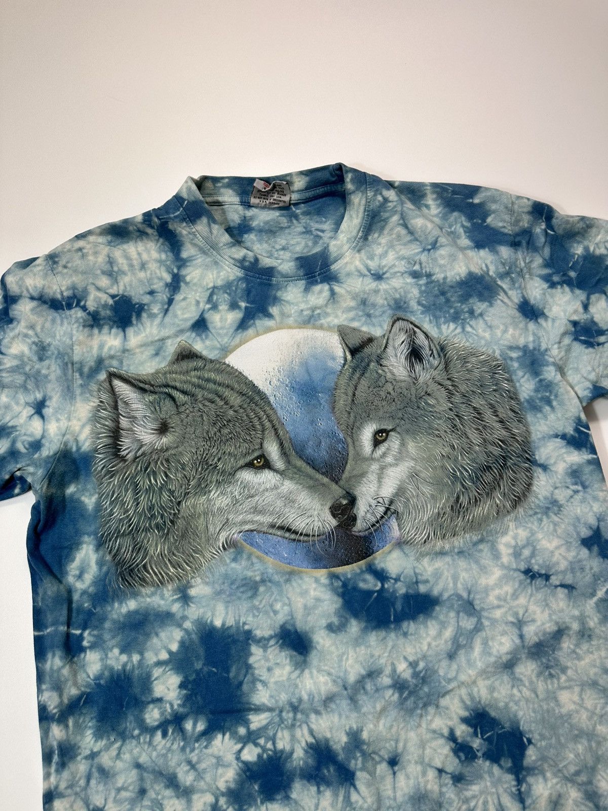 Vintage Rock Eagle Wolfs T-shirt Vintage 90's Size US L / EU 52-54 / 3 - 6 Thumbnail