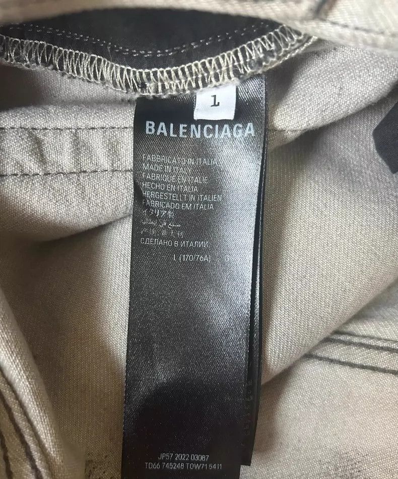 Balenciaga Balenciaga size L Super Destrop tore jeans. Size US 27 - 5 Thumbnail